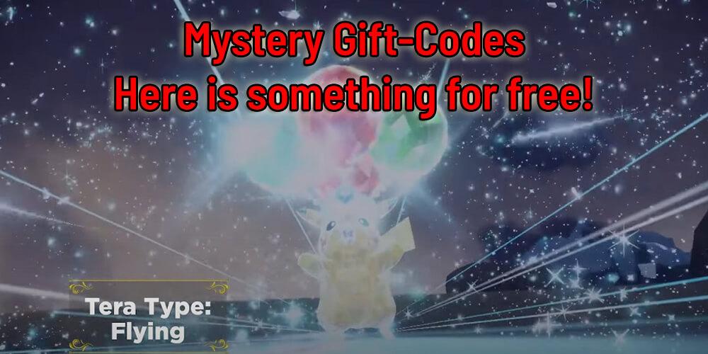 Pokémon Scarlet & Violet Overview of mystery gift codes and how to
